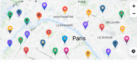 Carte de Paris