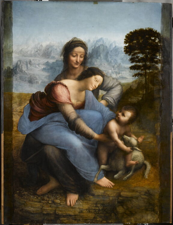 La Sainte Anne (La Vierge, l’Enfant Jésus et sainte Anne)