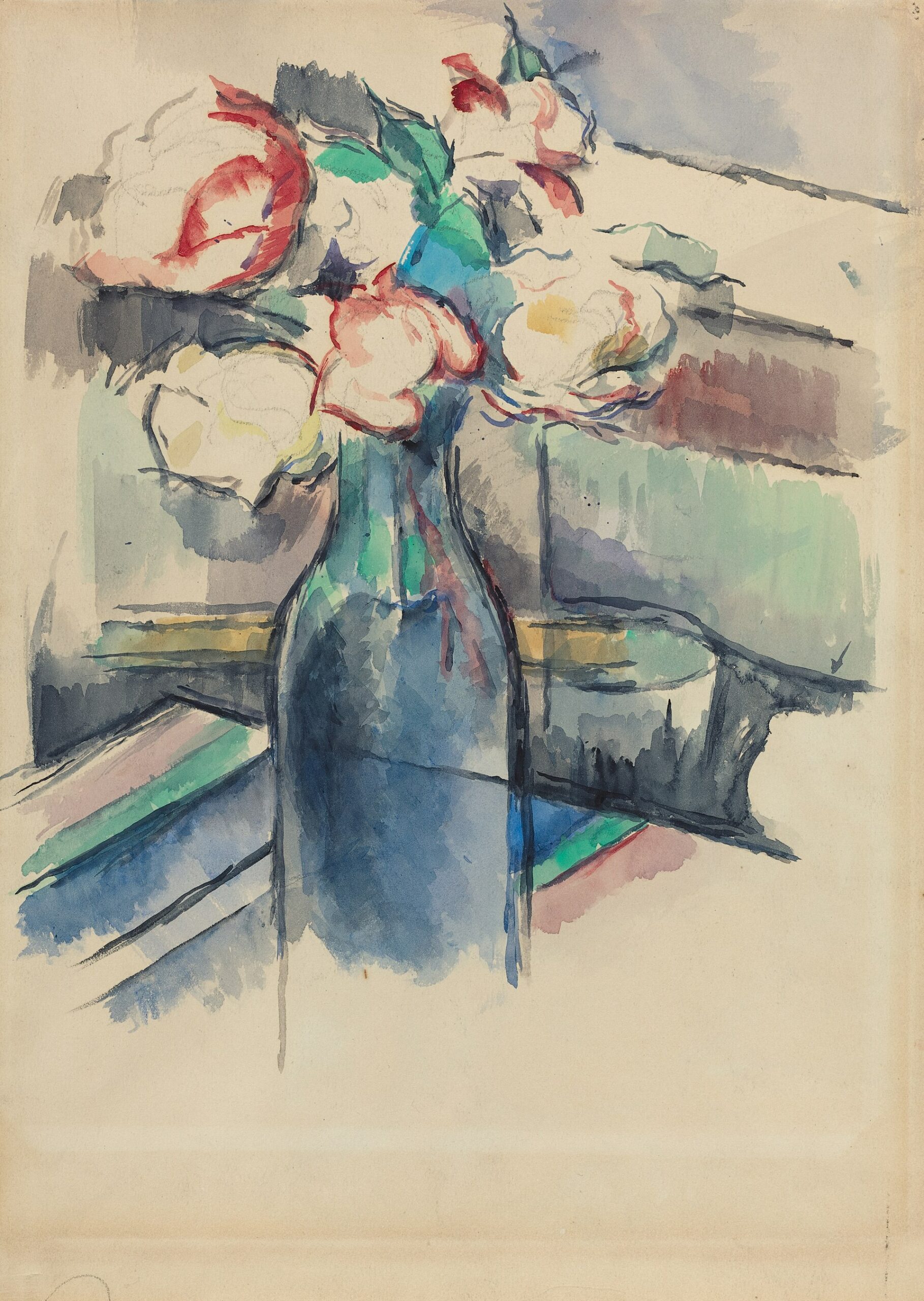 Roses in a Bottle [recto]