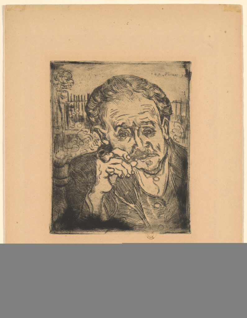 Portrait of Doctor Gachet or Man with a Pipe