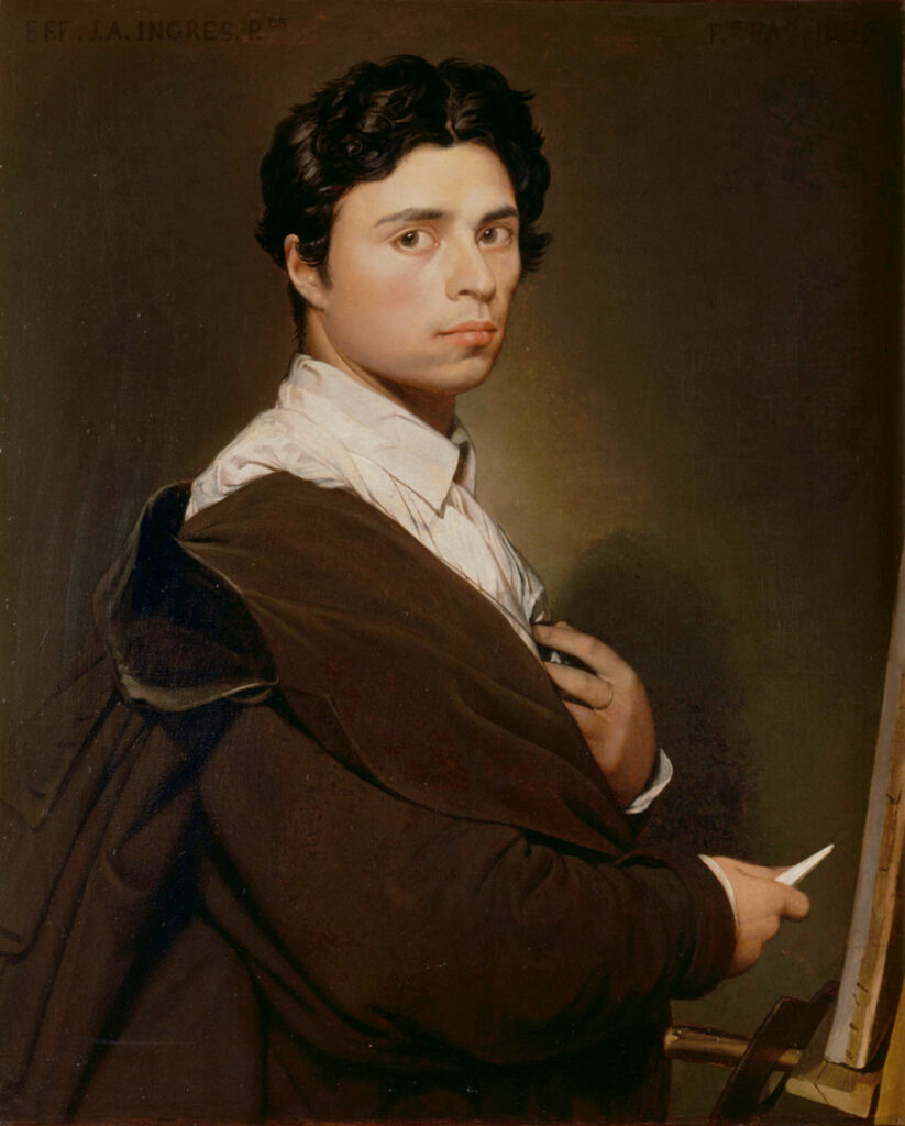 Portrait de Jean-Auguste-Dominique Ingres