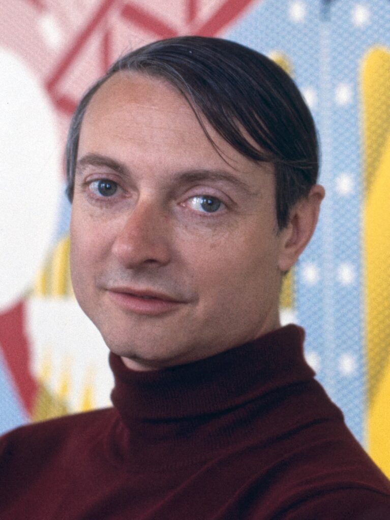Portrait de Roy Lichtenstein