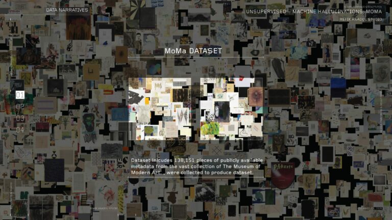 Unsupervised — Machine Hallucinations — MoMA